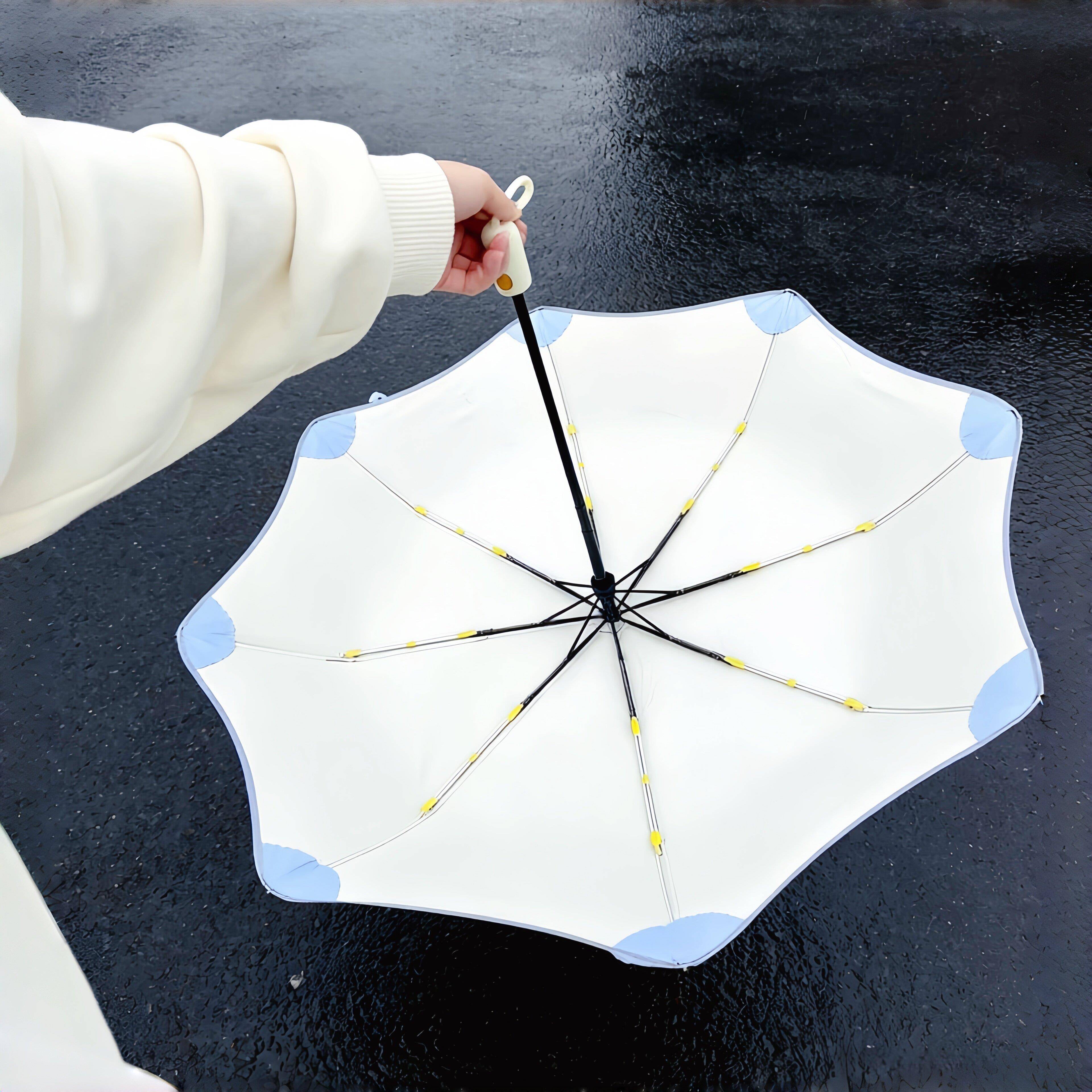 折叠伞晴雨两用雨伞折叠轻便小2026年加大加厚加固抗强风暴雨女生