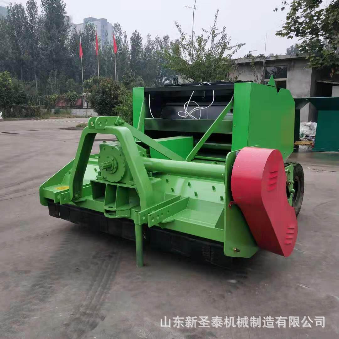 站立倒伏秸秆收割打捆机厂家农补型秸秆青储收割打捆机工作视频
