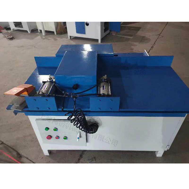 小型木工板材开槽机 半自动式木料槽口机 家具工厂木板开孔设备