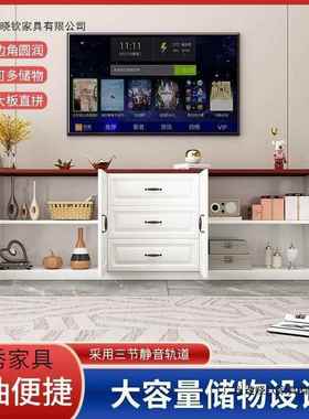 156000高电款现代简约全实木厅视柜落地柜合组储物柜客卧室落地组