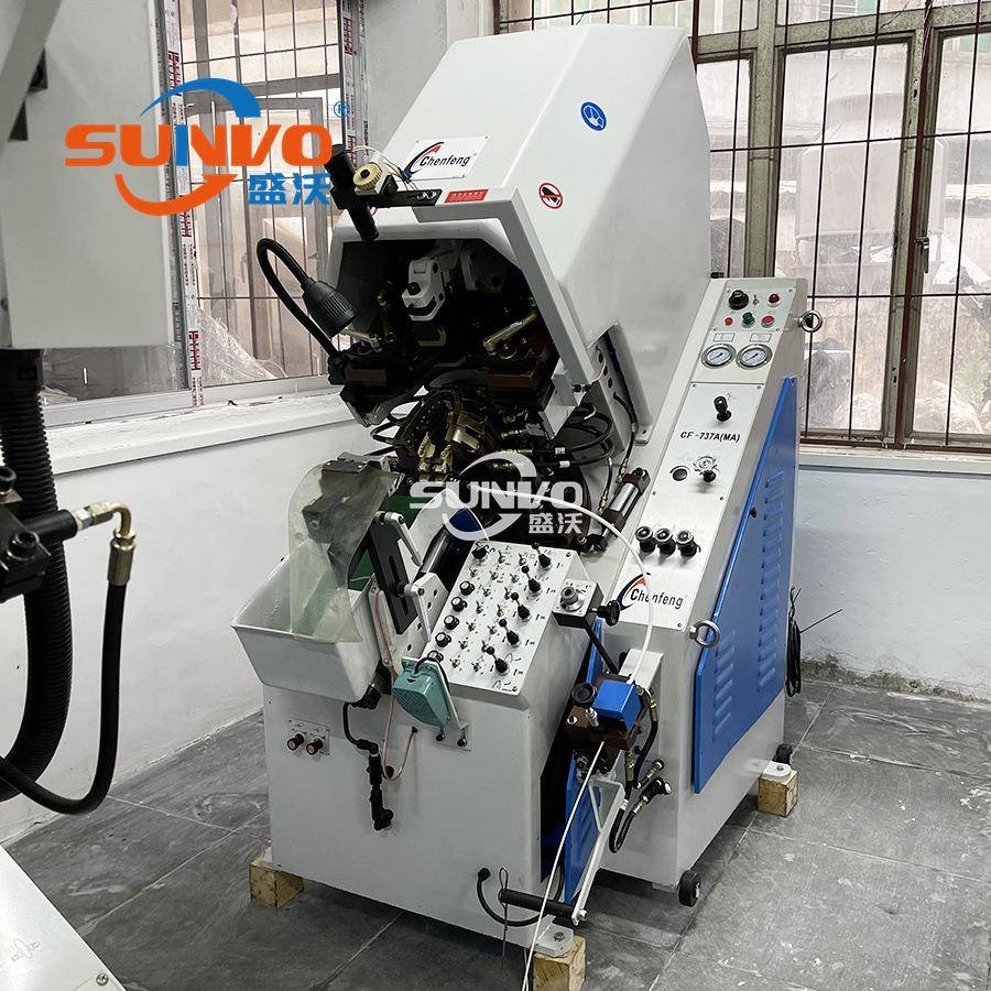 翻新高品质台湾全锋牌带上胶油压前帮机CF-737MA