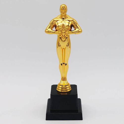 18cm 21cm 26cm Oscar Trophy Awards Plastic Gold-Plated