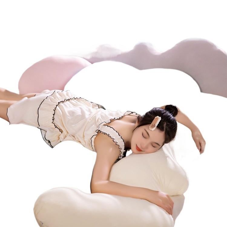 夏季冰丝凉感女长条睡F78MJM6J抱枕生床上侧夹腿枕头沙发靠头枕床