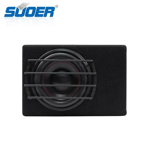索尔方形12v10寸大功率有源低音炮汽车音响改装箱体炮
