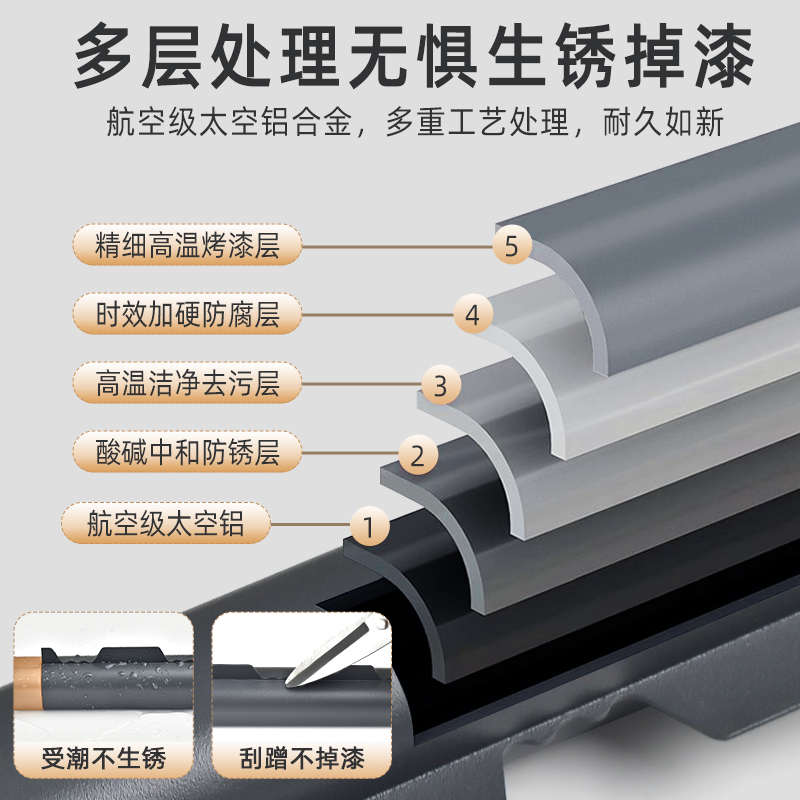 晾衣架阳台家用固定式晾衣杆顶装晒衣杆一根单杆打孔墙上固定吊杆