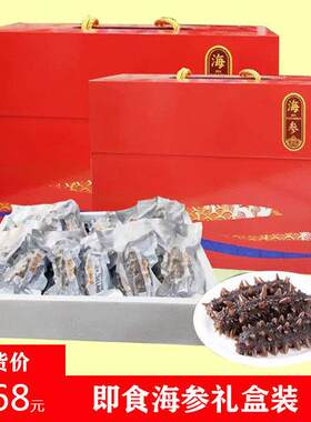 福建即食海参霞浦海参辽刺参海渗礼盒非干货单个装年货送礼鱿鱼