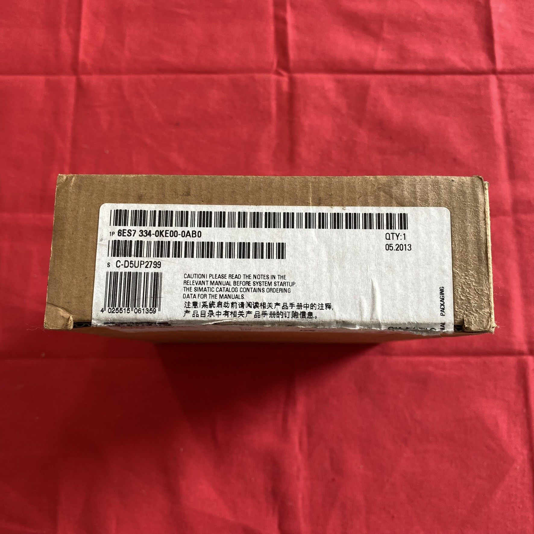 西门子PLC模块 6ES7334-0KE00-0AB0 全新