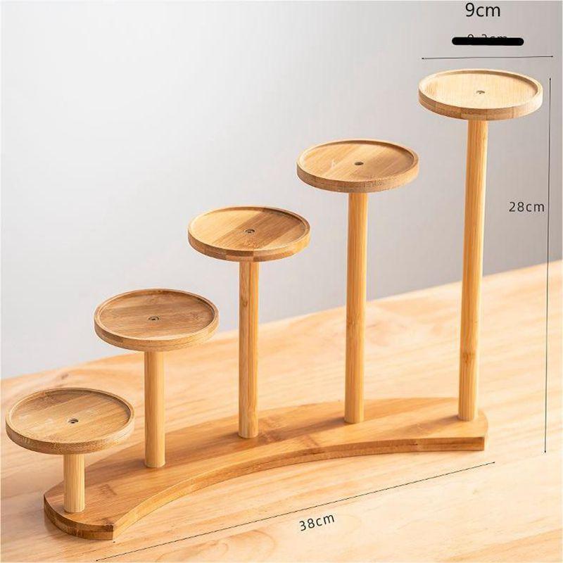 楠竹客厅花架花架桌面装饰花几