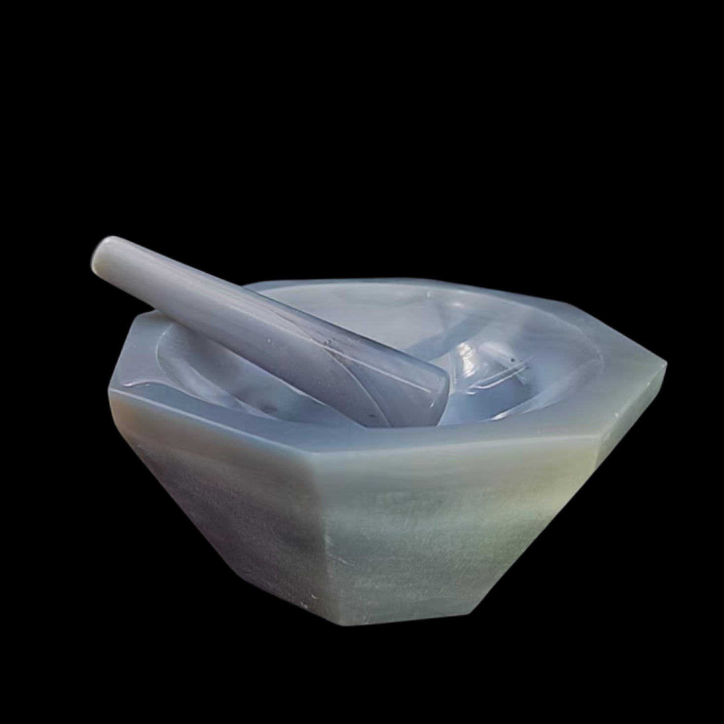 精品玛瑙研钵实验室耐腐蚀小型7cm8cm9/10厘米医用化工耐酸碱耐磨
