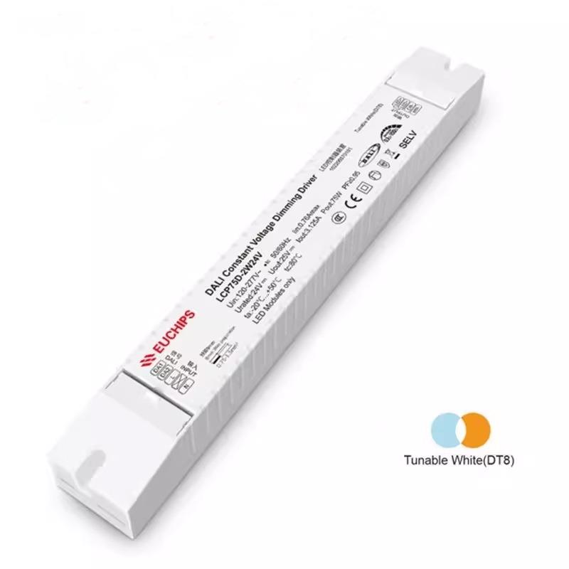 欧切斯DALI调光驱动12V24V恒压调光双色温led灯带灯箱电源变压器