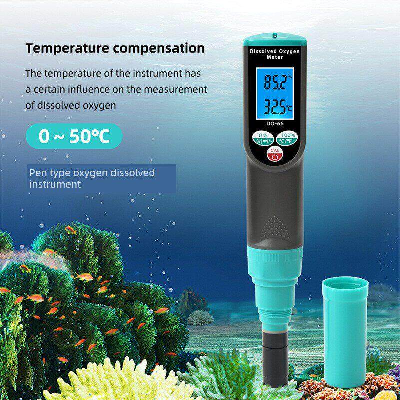 便携式溶氧仪实验室水中含氧量检测笔鱼缸溶解氧测试水产养殖