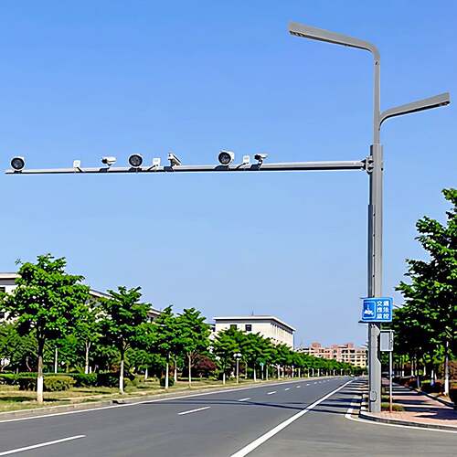 多功能智慧路灯5g智能照明杆太阳能道路交通监控一体组合八角立杆