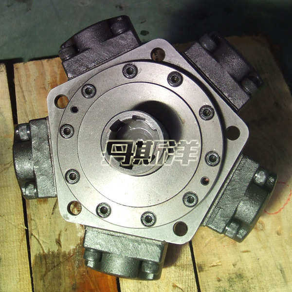 液压五星低速大扭矩溶胶船用电机车轮径向柱塞油马达替代英特姆