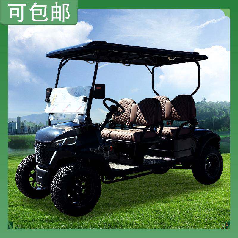 售楼处游览观光车外贸出口球车电动高尔夫球车接待景区观光车