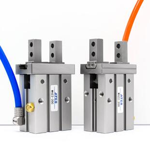 10D 气动手指气缸平行气爪MHZL2 40D 16D S夹具D2 MHZ2