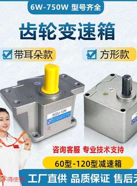 台力齿轮变速箱2gn3gn4gn5GU6GU7GU立式减速机带耳朵减速器硬齿面