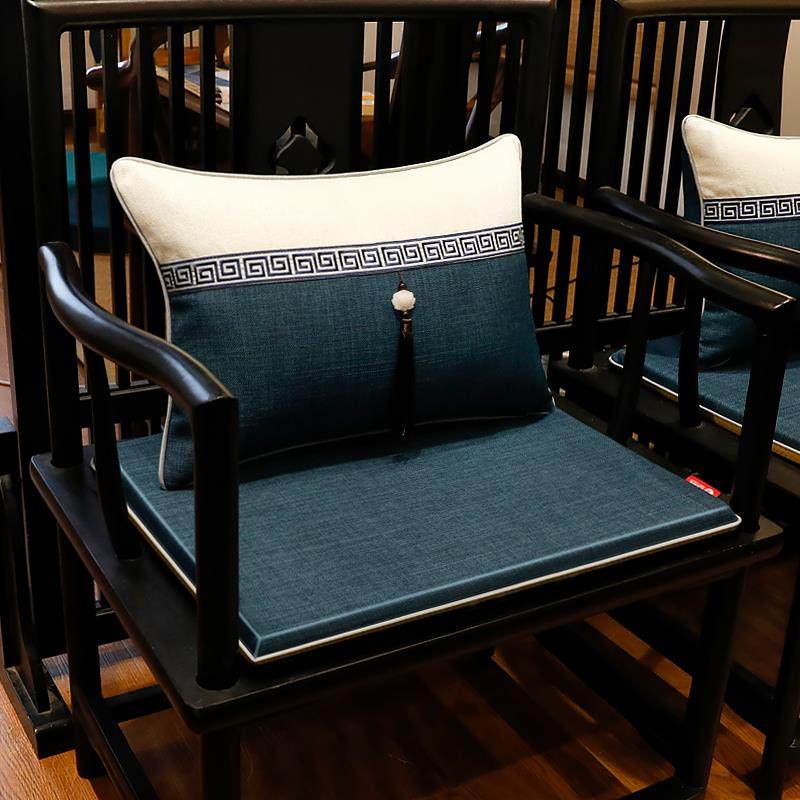 中式椅子垫坐垫实木圈椅太师椅座垫久坐透气屁股垫家用凳子茶椅垫,居家布艺,椅垫,淘宝优惠券,粉丝福利购,淘宝优惠卷