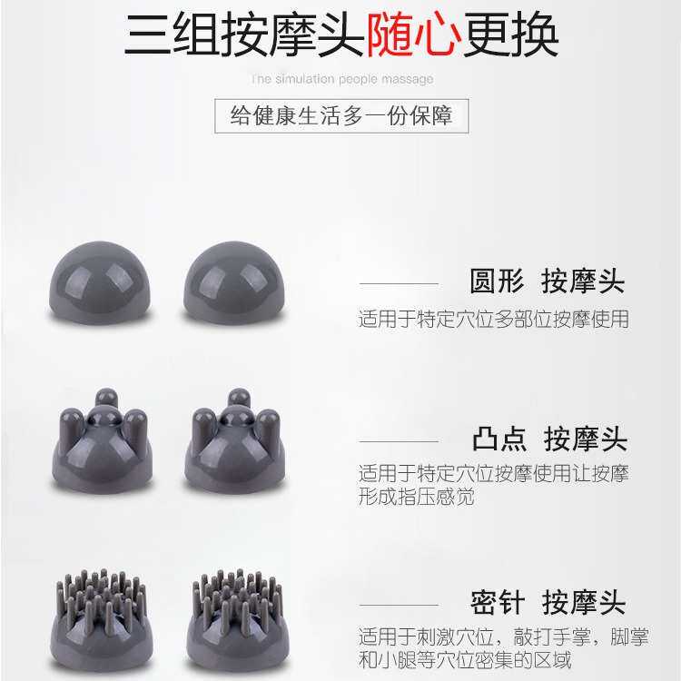 海豚新款静音按摩器手持式卡通狗双头振动按摩器厂家批发按摩仪