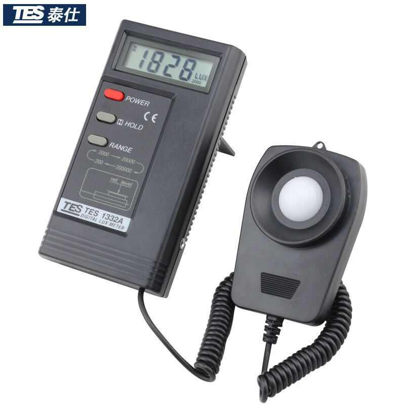 泰仕TES-1330A/1332A/1334A照度计高精度亮度计灯光亮度测试仪