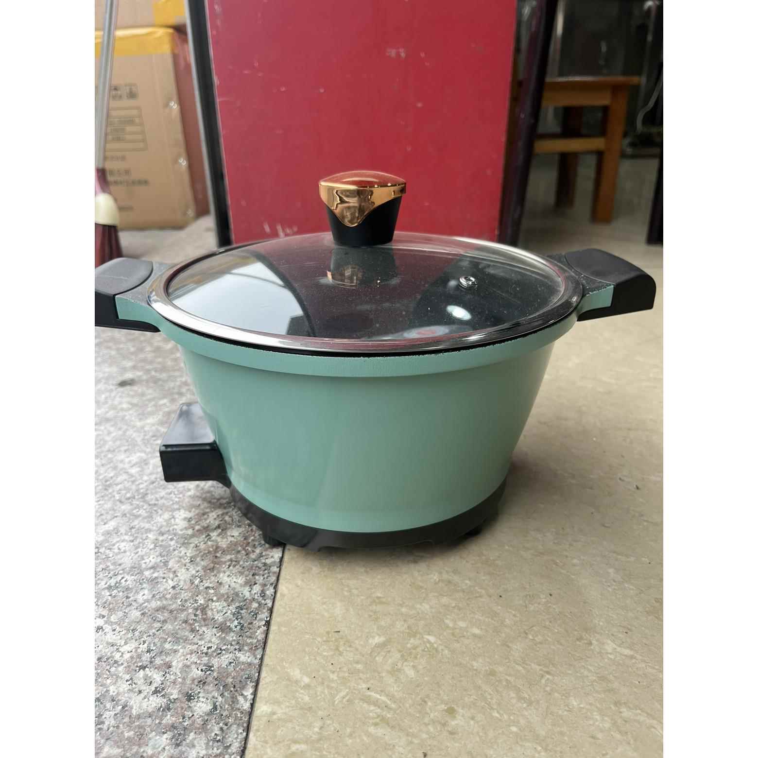 星箭26 cm迷你锅煎烤烙煎多用锅不粘麦饭石