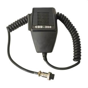 船用瑞晶CDD-300W渔船用渔用话筒配件3孔电笛扩音器话筒话咪手咪