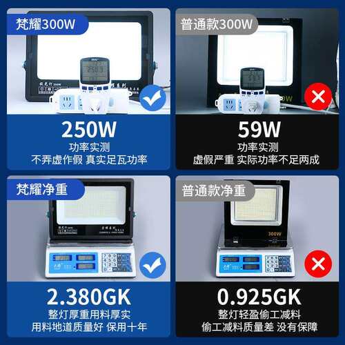 00庭W超探亮照灯隧道灯中山灯具院照明泛光灯led投光灯4投光灯户