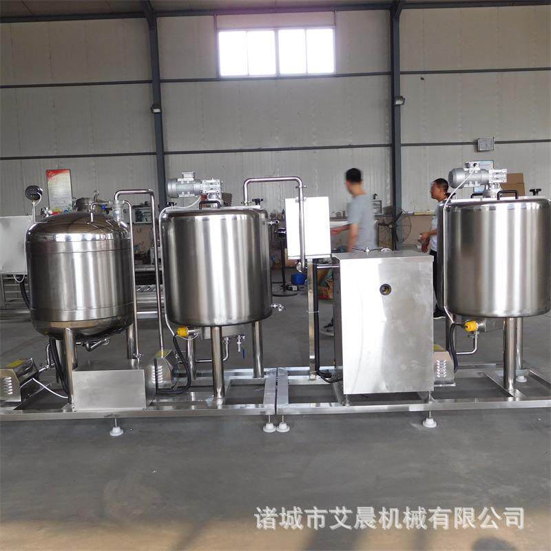 乳品杀菌设备 鲜奶低温杀菌罐 卧式制冷罐 奶吧鲜奶巴氏杀菌机