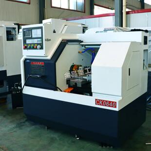 小型数控车床C4K06CK0640数40 自动料厂 直线轨数控车床C上JK060