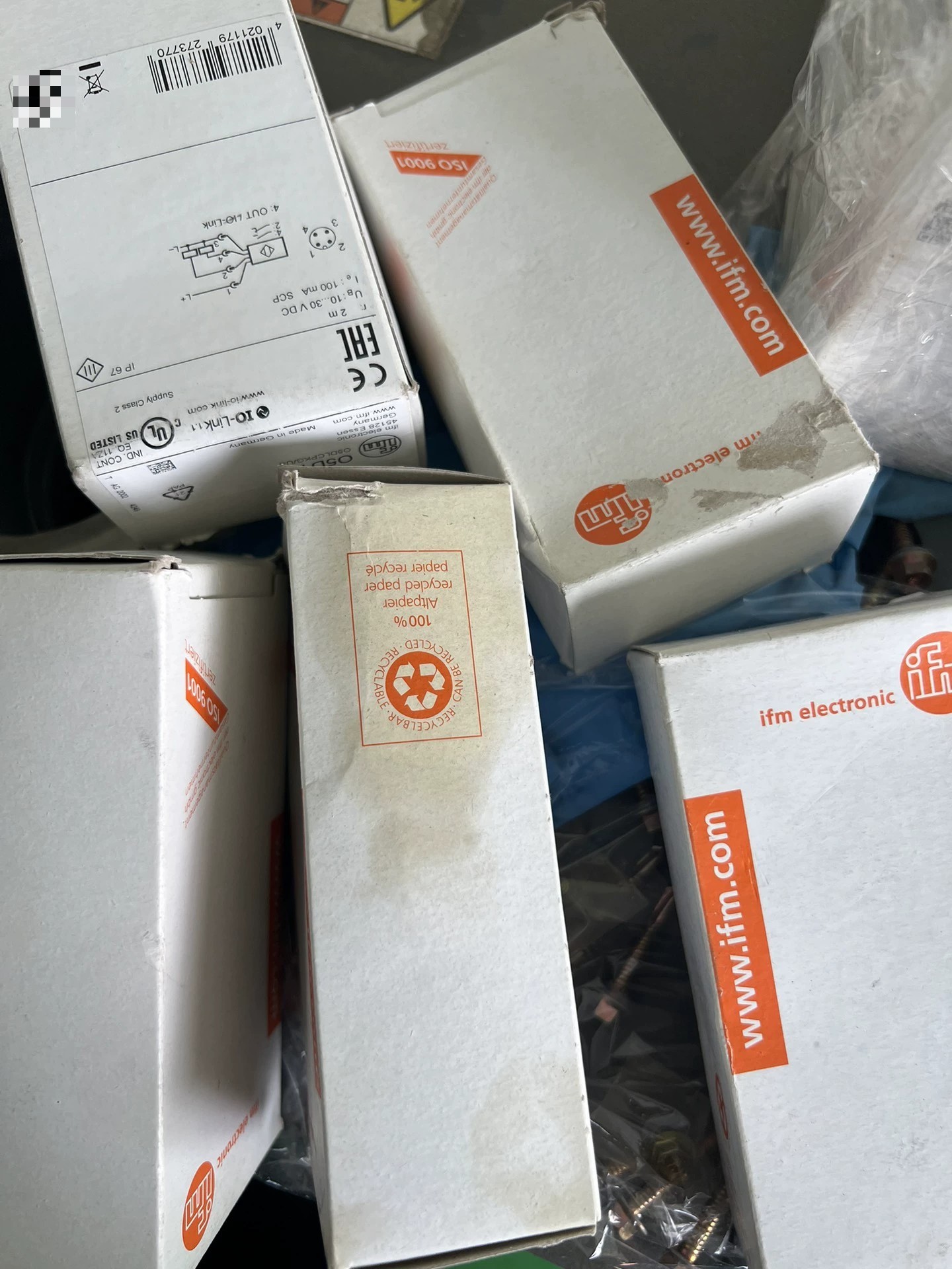 易福门O5D100，全新原装正品，盒码一致13个，O5D10