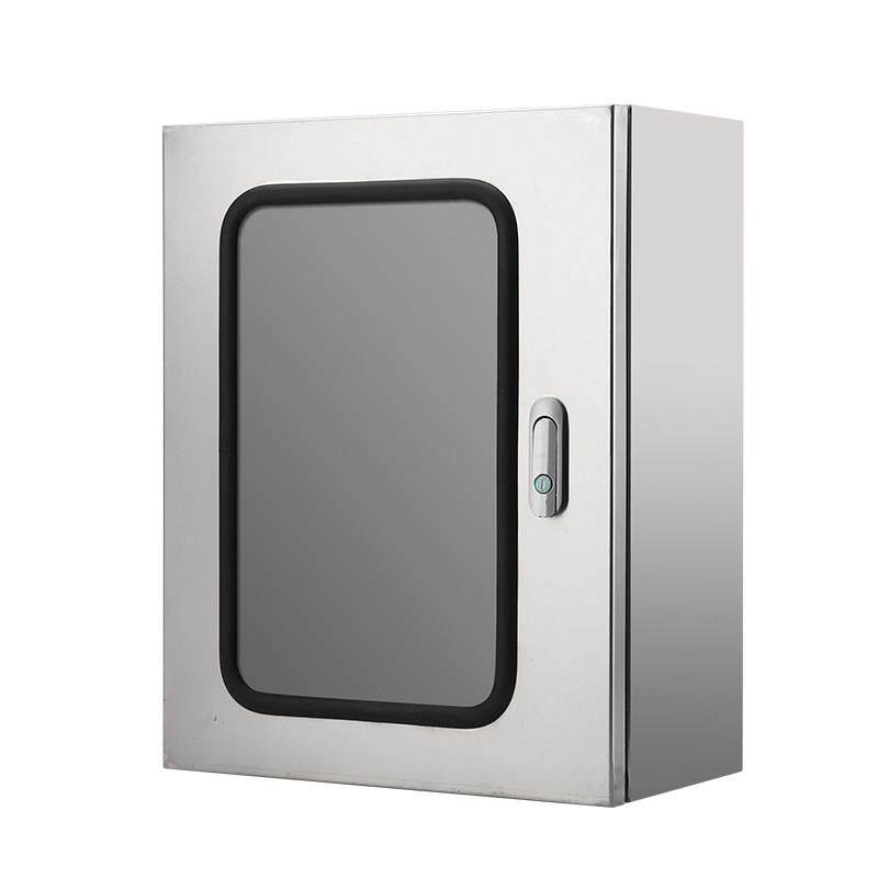 室内304，201不锈钢配电箱单门带窗控制电源基业箱明装仪表单门箱