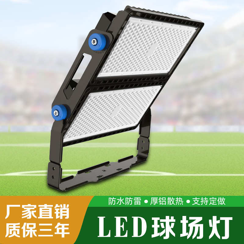 高亮度户外高杆LED球场灯泛光隧道灯大功率庭院灯手持便携探照灯