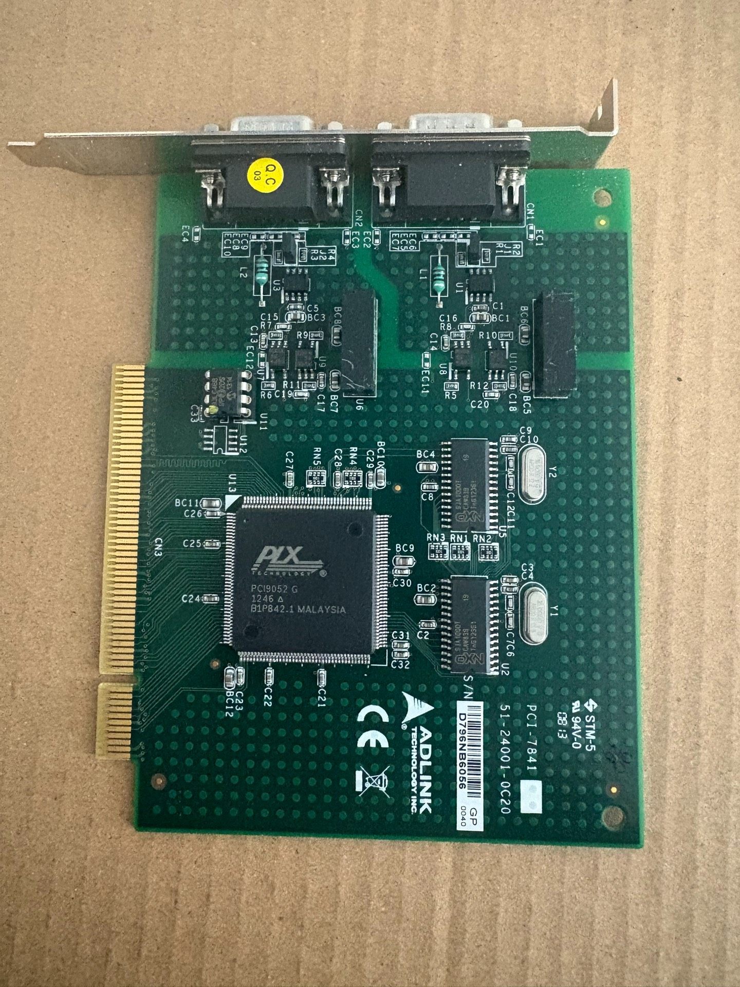 凌华PCI-7841  采集卡 拆机 包好