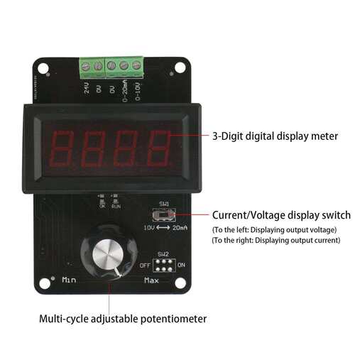 0-20mA/4-20mA/0-10V信号发生器 可调电流电压模拟量 电流信号源