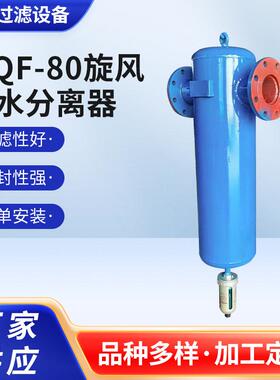 河南厂家供应汽水分离器油水MQF-80旋风除水气体除水