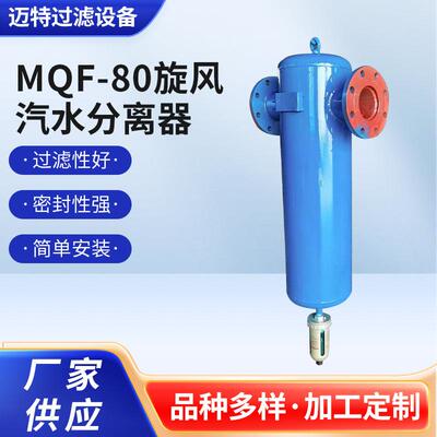 河南供应汽水分离器油水MQF-80旋风除水气体除水