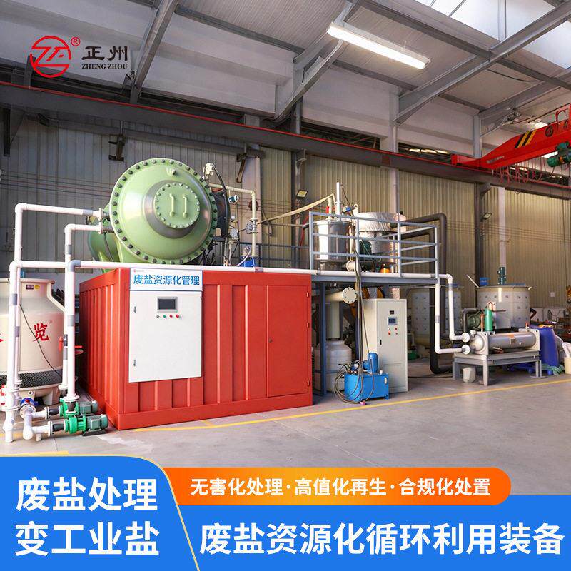 盐废水废盐资源化循环利用装备化工冶金制多效浓缩结晶蒸发器