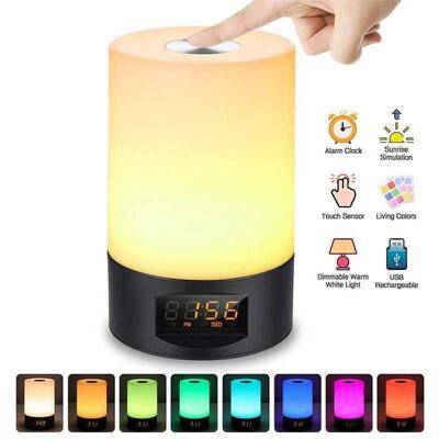 M6 Wake Up Alarm Clock with Sunrise Simulation Be