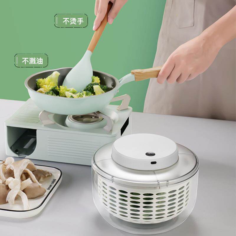 甩动蔬菜脱水器电水果沥BUF水篮干器机家用洗菜盆沙拉脱水甩水盆