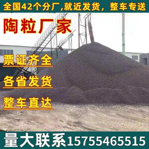 建筑陶粒卫生间回填车库顶板轻质混凝土保温垫底过滤陶粒厂家直销