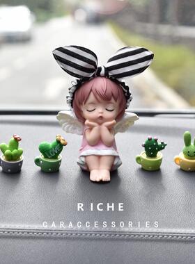 适用特斯拉model3/y车内装饰用品摆件可爱安妮车载中控台玩偶女