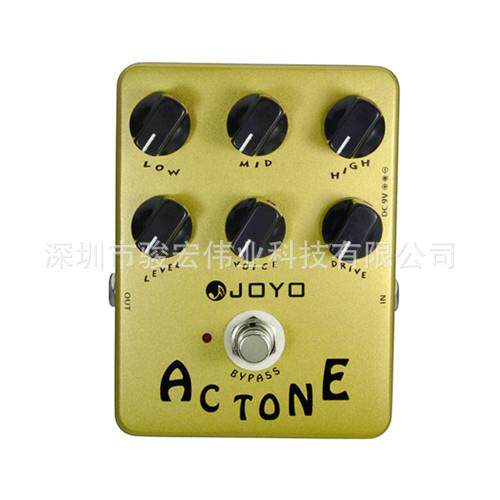 JOYO卓乐吉他贝司单块效果器JF-13音箱模拟器Actone