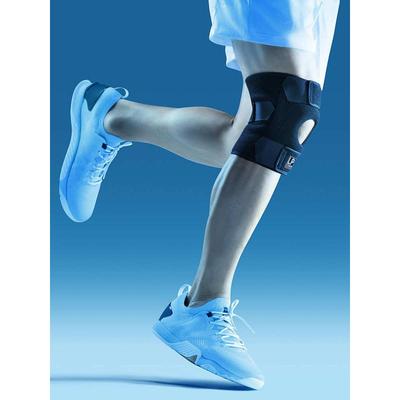 LP 733CAR1 弹簧支撑型运动护膝 登山排球篮球运动护腿套黏贴式