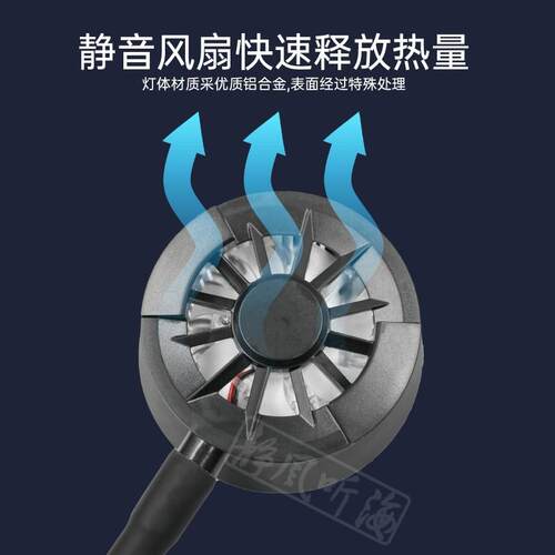 LEADING OCEAN 30瓦定时LED微小缸全光谱珊瑚灯补光灯海水鱼缸灯