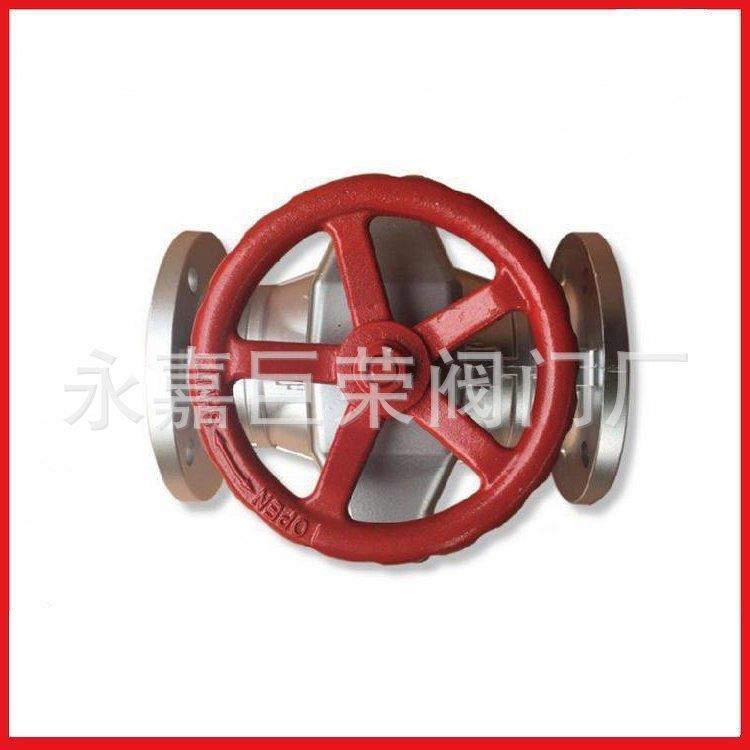 全通径铝合金管夹阀 GJ41X-10L DN80 排污 泥浆 矿浆手动图片