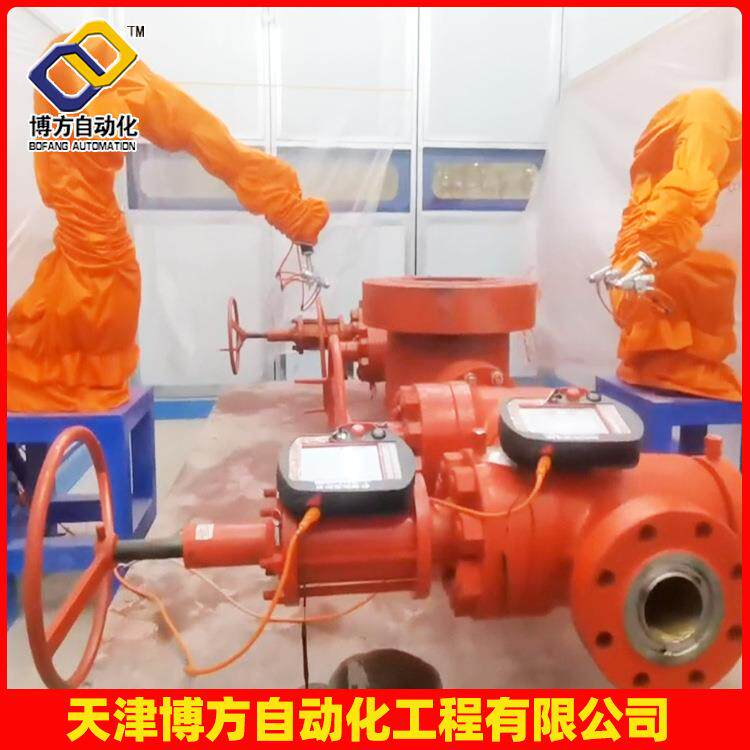 机械手自动喷漆自动化工业机械手机器人喷漆房