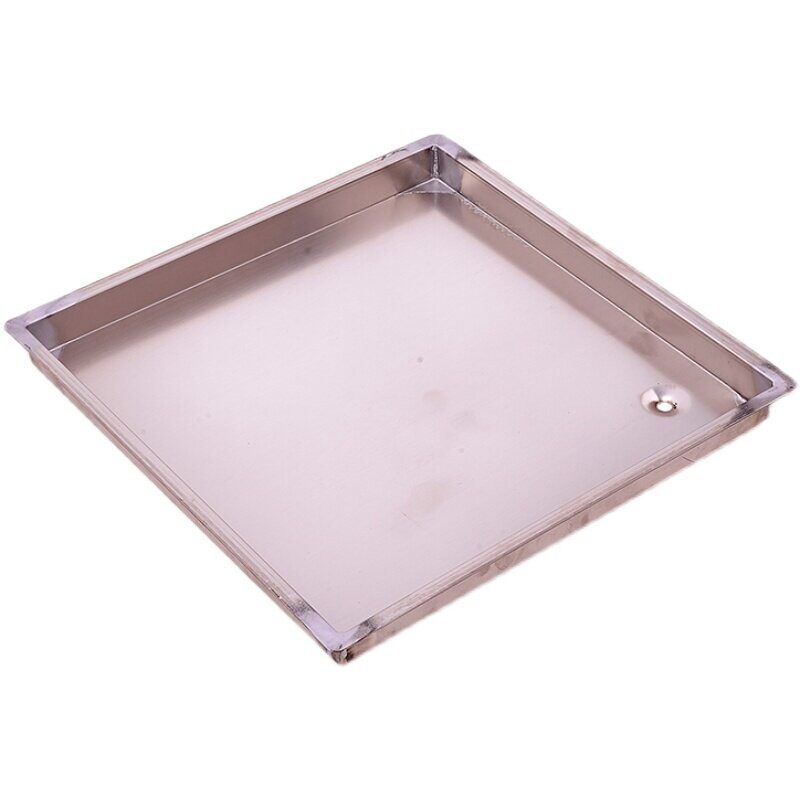 不锈钢接水盘漏水配件嵌入抽屉式底托盘茶桌茶台茶几中间托盘定制