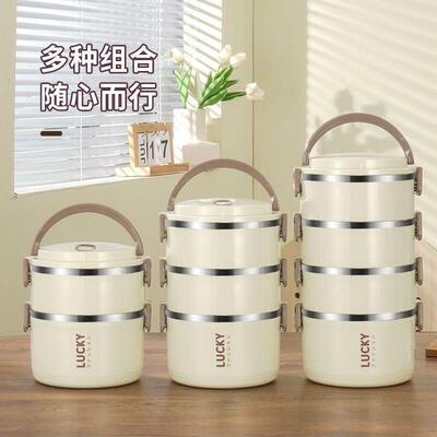 food storage container insulated lunch box tub set cutlery