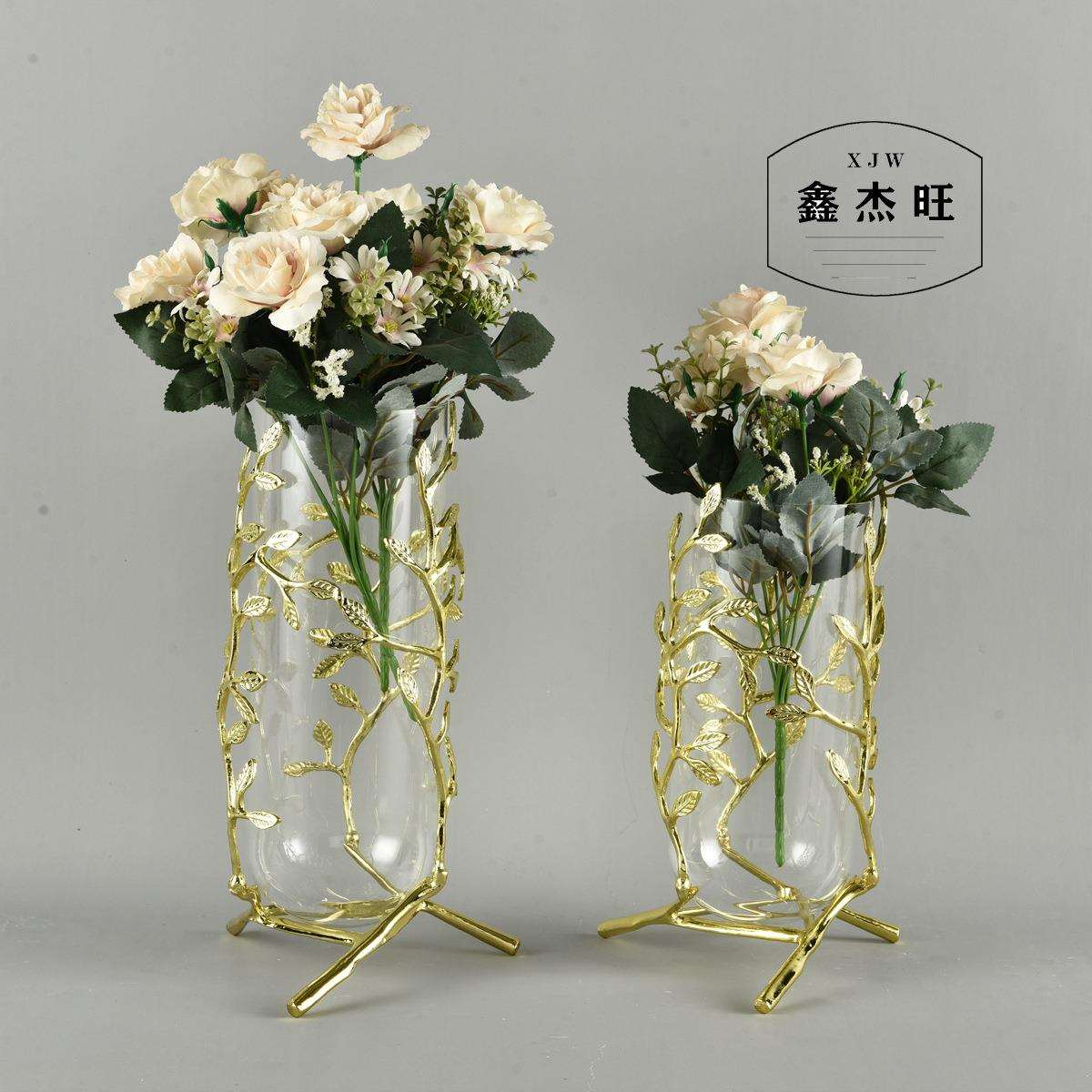 欧式创意花瓶摆件客厅插花现代简约家居电视柜玄关桌面装饰品摆设