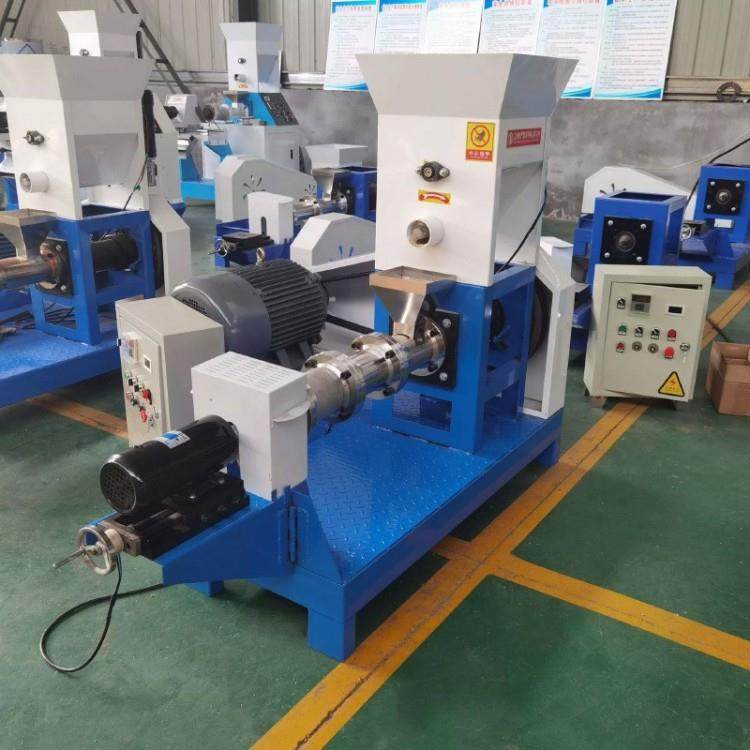 鱼饵料膨化机 漂浮性鱼饲料生产线 狗粮膨化设备质保一年,农机/农具/农膜,农产品加工设备,淘宝优惠券,粉丝福利购,淘宝优惠卷