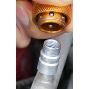 R134A汽车空调制冷剂DIY补充加注管加氟管 雪种冷媒表制冷管金属